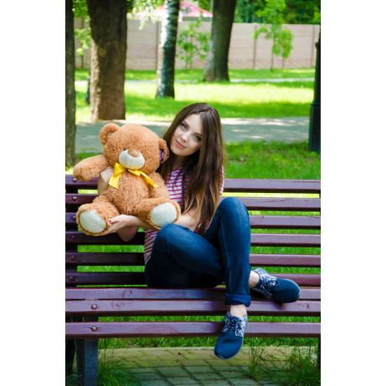 Плюшевый мишка коричневый 70 см Бойд
