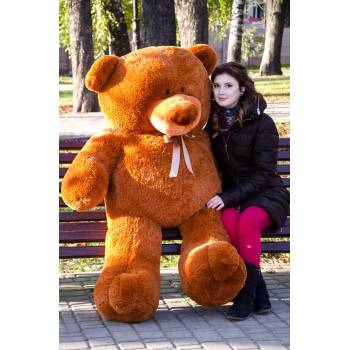 Плюшевый мишка коричневый 180 см Пух