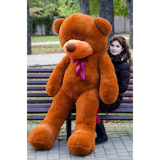 Плюшевый мишка коричневый 200 см Рафаэль
