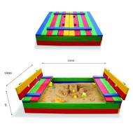 Детская песочница 29 размер 100х100см