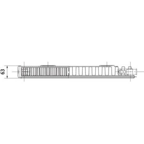 Радиатор стальной Korado 11VK 400X1400 (11-040140-60-10) Радиатор стальной Korado 11VK 400X1400 (11-040140-60-10)