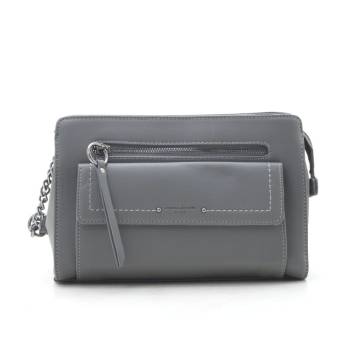 Клатч David Jones TD004 d. grey