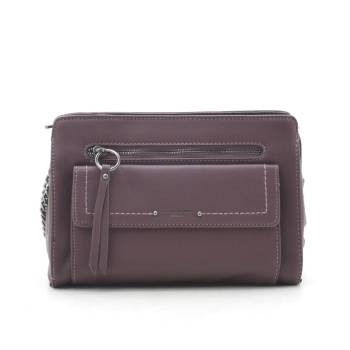 Клатч David Jones TD004 dark bordeaux